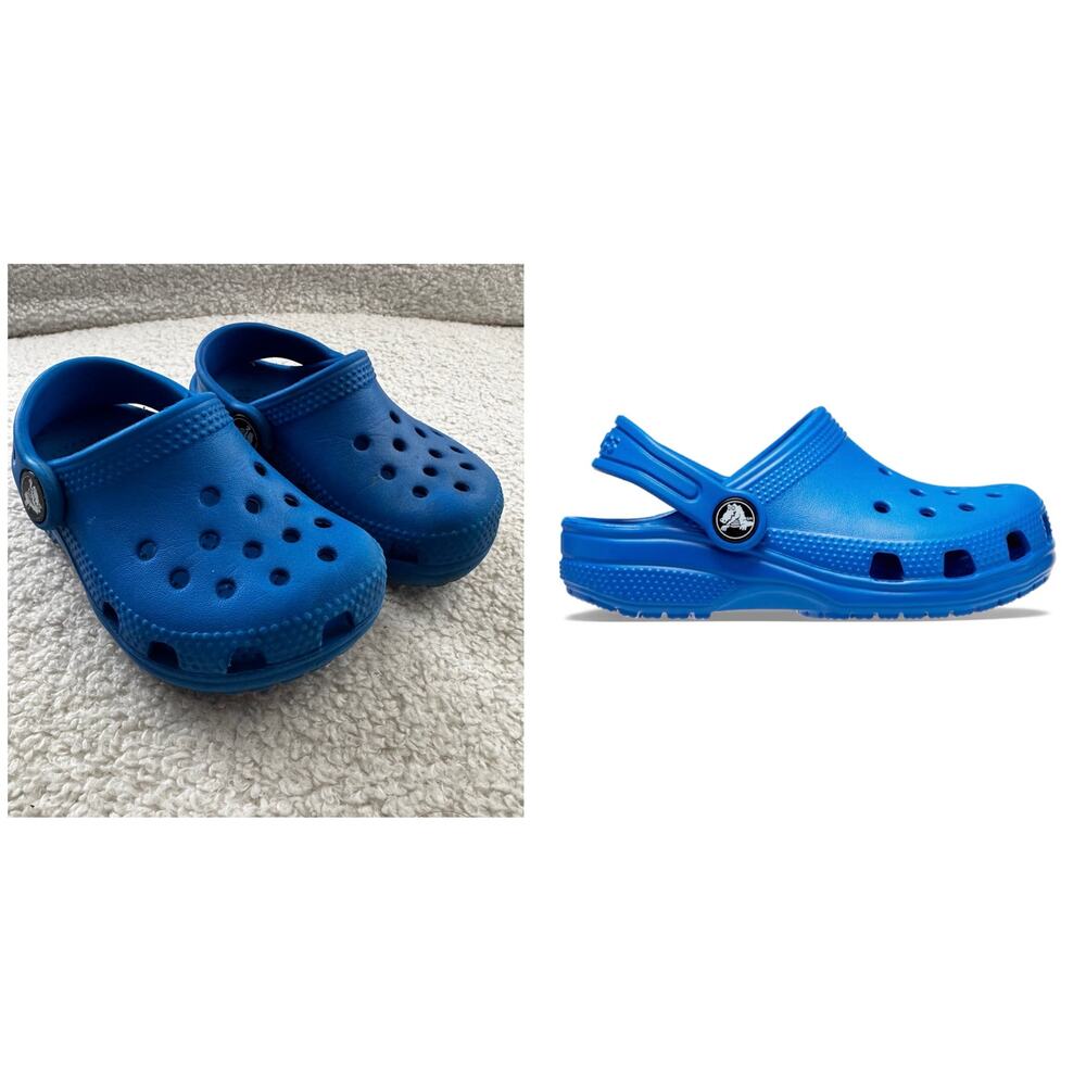Crocs Classic Clog in Blue Bolt